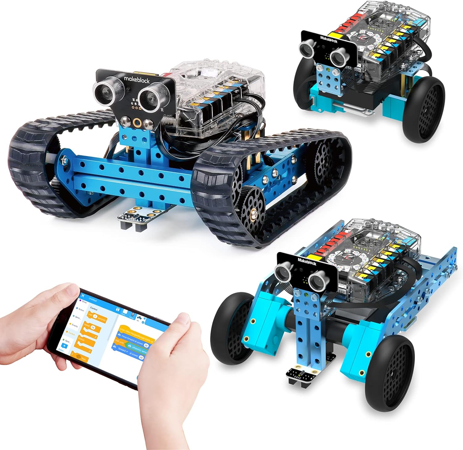 Robots mbot ranger 3 in 1 robot kit metal materials with powerful